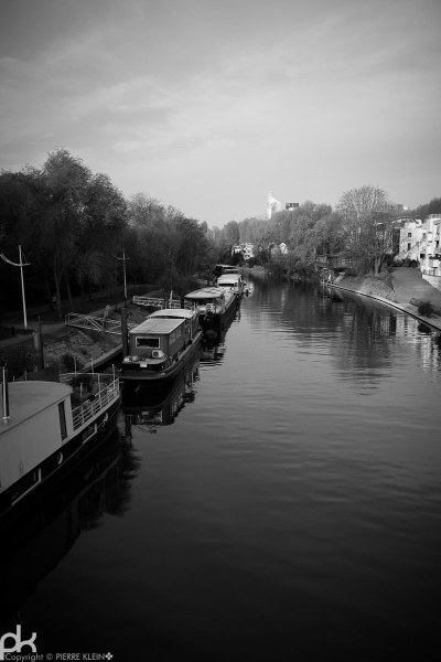 Along the seine