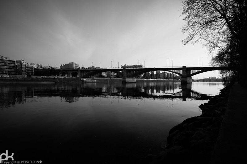 Along the seine