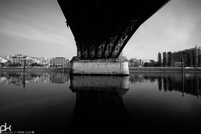 Along the seine