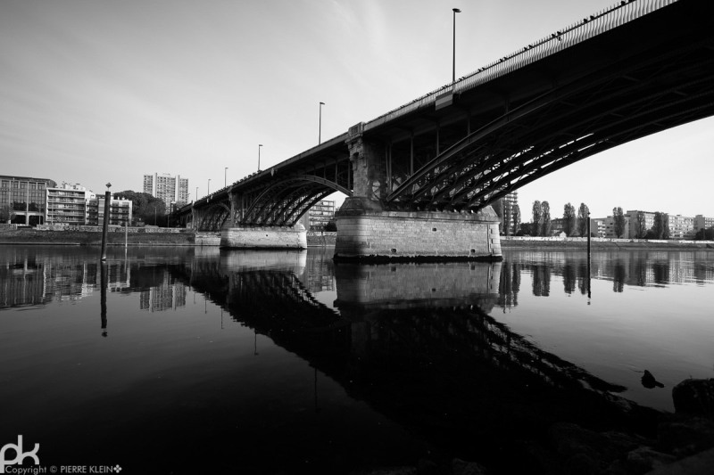 Along the seine