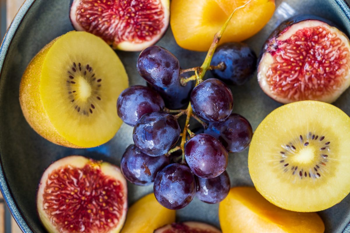 A fruit plate